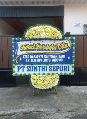 Papan Bunga Duka di Bukit Nanas